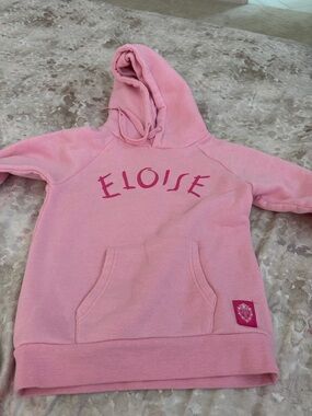 Eloise Pink Kids Hoodie Sweatshirt